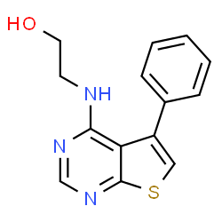 2-[(5-Phenylthieno[2,3-d]pyrimidin-4-yl)amino]ethanol picture