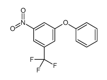 1-nitro-3-phenoxy-5-(trifluoromethyl)benzene Structure