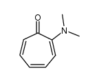 2-(N,N-dimethylamino)tropone Structure