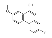 2-(4-fluorophenyl)-5-methoxybenzoic acid Structure