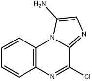 Imidazo[1,2-a]quinoxalin-1-amine, 4-chloro-结构式