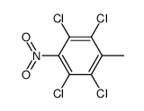 2,3,5,6-tetrachloro-4-nitrotoluene Structure