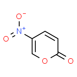 5-Nitro-2H-pyran-2-one结构式