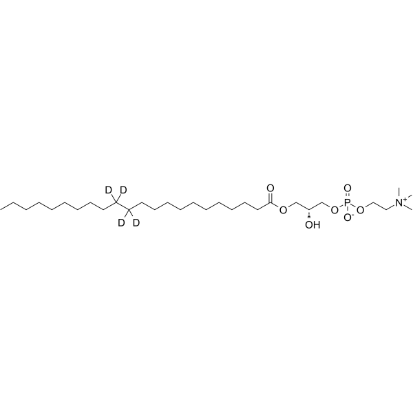 22:0 Lyso-PC-d4 Structure