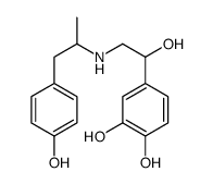 4-hydroxyphenylisopropylarterenol structure