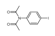 N-(4-iodo-phenyl)-diacetamide结构式