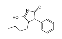 5-butyl-1-phenylimidazolidine-2,4-dione Structure