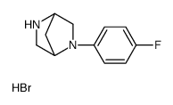 (1S 4S)-2-(4-FLUOROPHENYL)-2 5-DIAZABI-& Structure