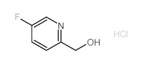 (5-FLUOROPYRIDIN-2-YL)METHANOL HYDROCHLORIDE Structure