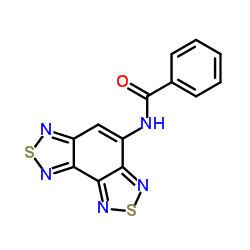 N-([1,2,5]Thiadiazolo[3,4-e][2,1,3]benzothiadiazol-4-yl)benzamide结构式