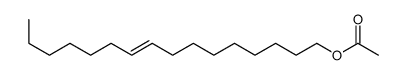 顺-9-十六烯醇乙酸酯结构式