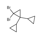 1,1-Dibromo-2,2-dicyclopropylcyclopropane Structure