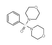 Morpholine,4,4'-(phenylphosphinylidene)bis- (9CI) picture