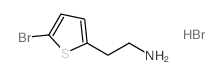 2-(5-Bromothiophen-2-yl)ethanamine hydrobromide structure
