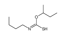 O-butan-2-yl N-butylcarbamothioate结构式