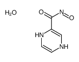 N-oxo-1,4-dihydropyrazine-2-carboxamide,hydrate Structure
