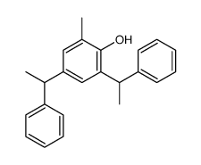 4,6-bis(1-phenylethyl)-o-cresol Structure