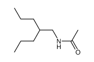 N-(2-propylpentyl)acetamide Structure