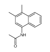 N-(3,4-dimethyl-[1]naphthyl)-acetamide结构式