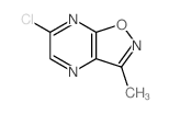 Isoxazolo[4,5-b]pyrazine,6-chloro-3-methyl- Structure