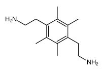 2,3,5,6-tetramethylbenzene-1,4-diethylamine Structure