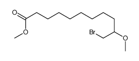 methyl 11-bromo-10-methoxyundecanoate Structure