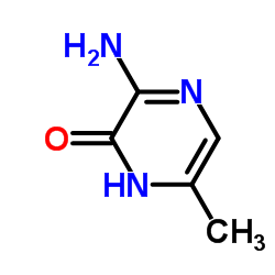 3-Amino-6-methylpyrazin-2(1H)-one Structure