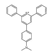 2,6-Diphenyl-4-(p-dimethylaminophenyl)-thiapyrylium Structure