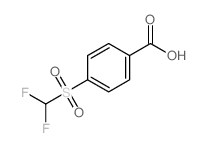 4-((二氟甲基)磺酰基)苯甲酸图片