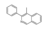 4-Methyl-3-phenylisoquinoline Structure