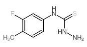 Hydrazinecarbothioamide,N-(3-fluoro-4-methylphenyl)- Structure