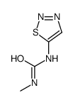 1-methyl-3-(thiadiazol-5-yl)urea结构式