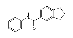 indan-5-carbanilide Structure