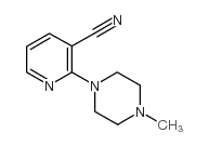 2-(4-甲基哌嗪-1-基)烟腈结构式