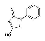 1-phenyl-2-sulfanylideneimidazolidin-4-one结构式