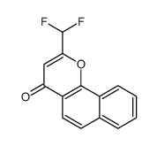 2-(difluoromethyl)benzo[h]chromen-4-one Structure