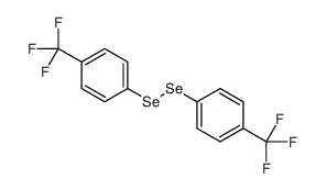1-(trifluoromethyl)-4-[[4-(trifluoromethyl)phenyl]diselanyl]benzene结构式