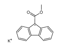 9-methoxycarbonylfluorene potassium salt结构式