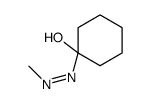 1-(methyldiazenyl)cyclohexan-1-ol Structure
