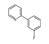 2-(3-Fluorophenyl)pyridine结构式