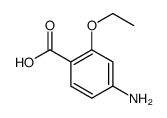 4-amino-2-ethoxybenzoic acid结构式