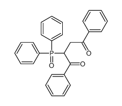 2-diphenylphosphoryl-1,4-diphenylbutane-1,4-dione Structure
