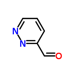 哒嗪-3-甲醛结构式