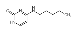4-(pentylamino)-3H-pyrimidin-2-one Structure