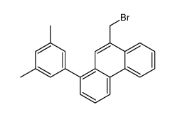 9-(bromomethyl)-1-(3,5-dimethylphenyl)phenanthrene Structure