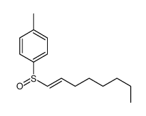 1-methyl-4-oct-1-enylsulfinylbenzene Structure
