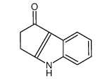 3,4-dihydro-Cyclopent[b]indol-1(2H)-one结构式