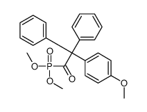 1-dimethoxyphosphoryl-2-(4-methoxyphenyl)-2,2-diphenylethanone Structure