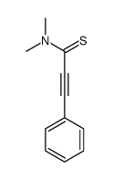 N,N-dimethyl-3-phenylprop-2-ynethioamide Structure