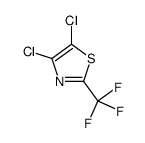 4,5-dichloro-2-(trifluoromethyl)-1,3-thiazole结构式